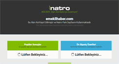 Desktop Screenshot of emeklihaber.com