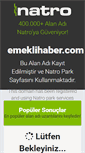 Mobile Screenshot of emeklihaber.com